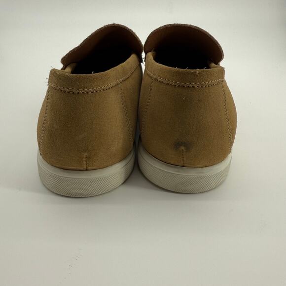 Allen Edmonds Tan Suede Slip On Payton Loafers Mens Sz 11.5 - Picture 6 of 9